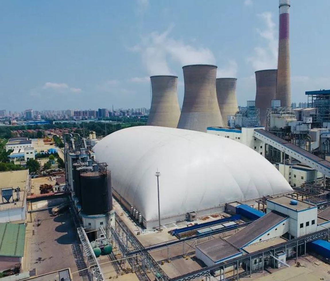 燃煤電廠氣膜煤棚解決方案